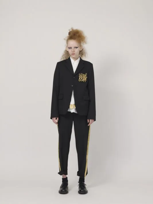 ブラックコムデギャルソン 2019春夏 LOOK 3