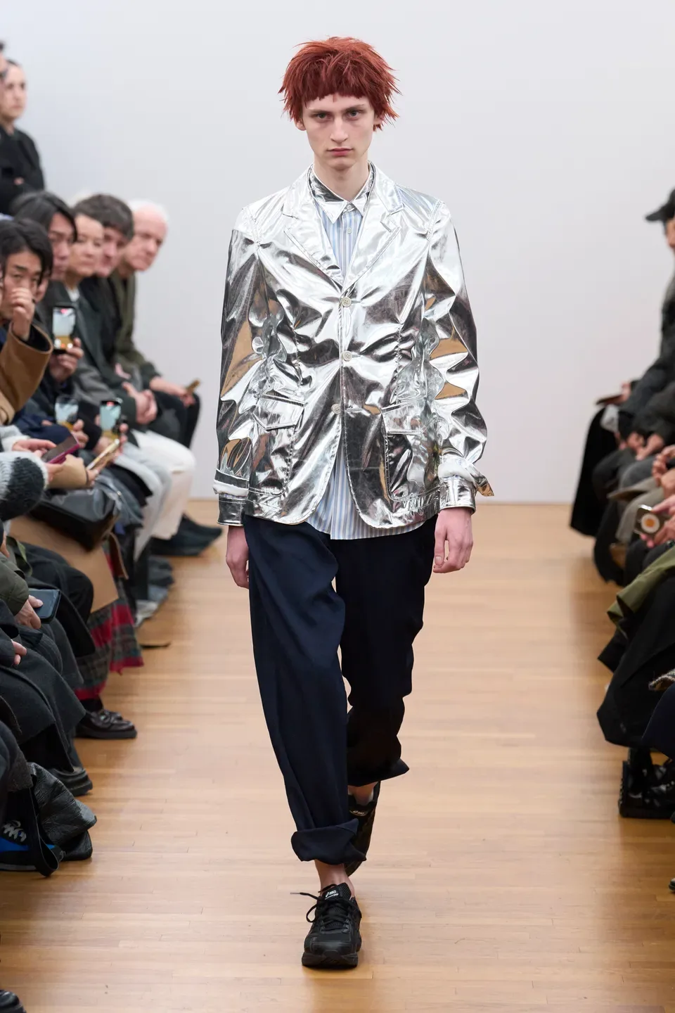 コムデギャルソンシャツ 2026年秋冬 LOOK 36