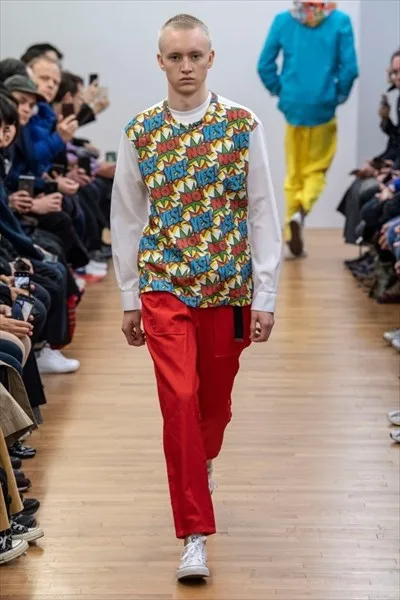 コムデギャルソンシャツ 2019秋冬 LOOK 13