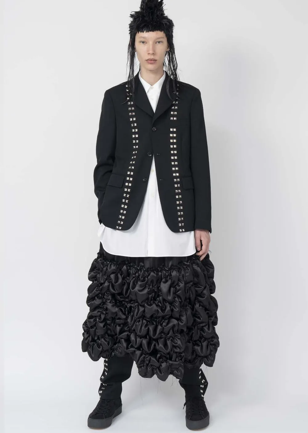 ブラックコムデギャルソン 2025年秋冬 LOOK 2