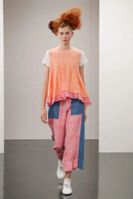 トリココムデギャルソン 2018春夏 LOOK 33