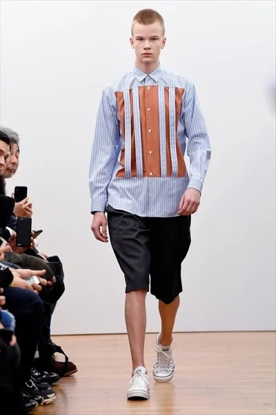 コムデギャルソンシャツ 2018秋冬 LOOK 9