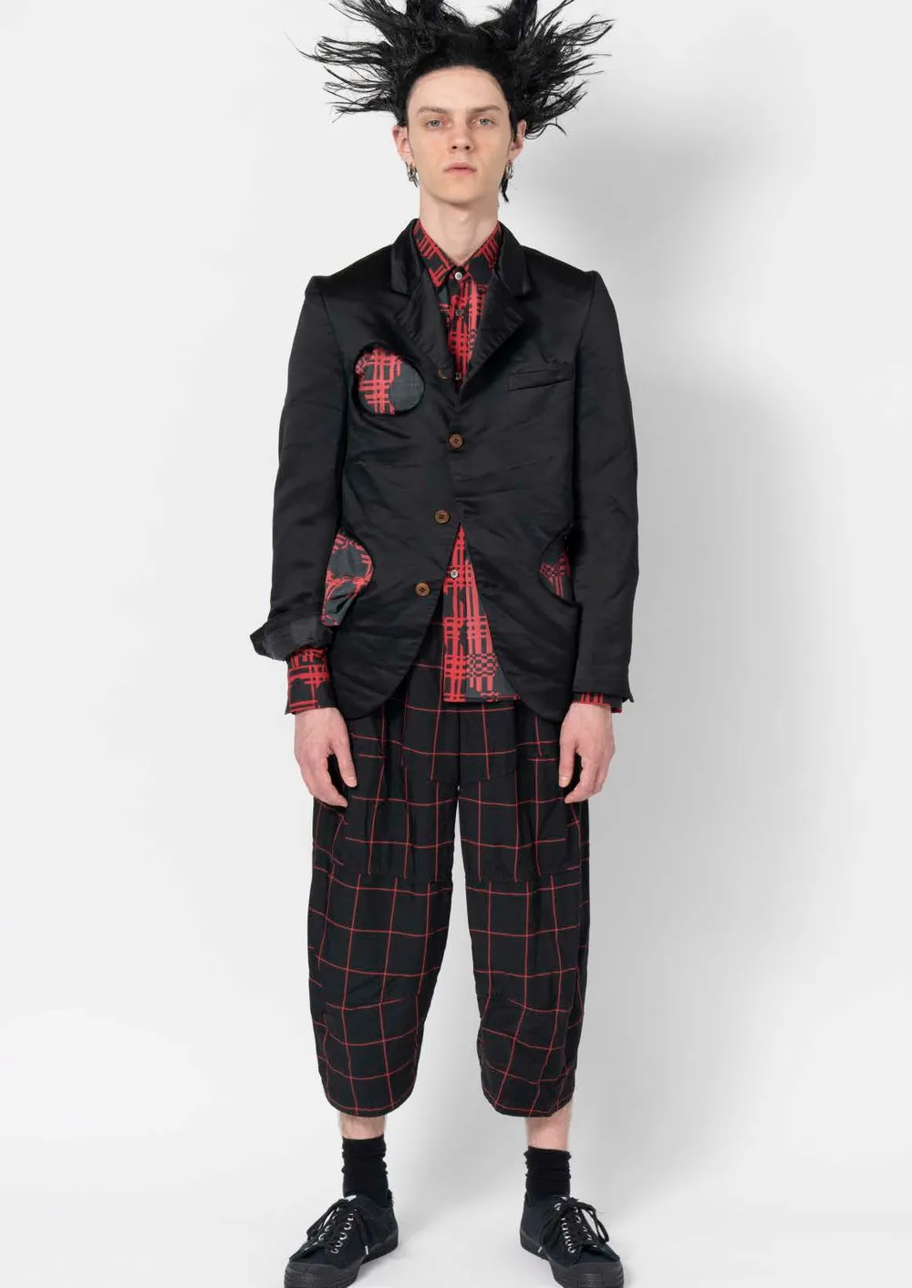 ブラックコムデギャルソン 2023年秋冬 LOOK 6
