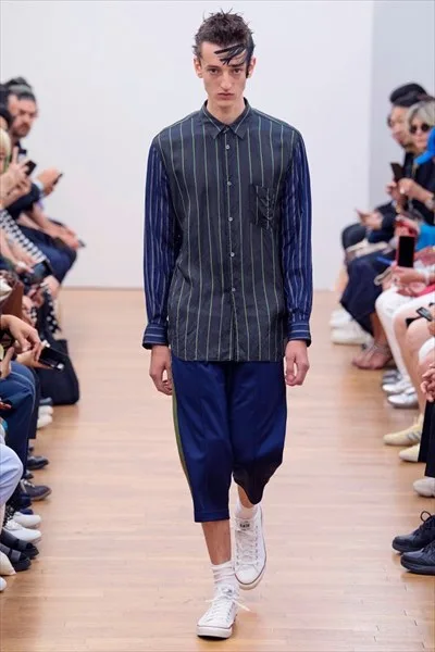 コムデギャルソンシャツ 2019春夏 LOOK 15