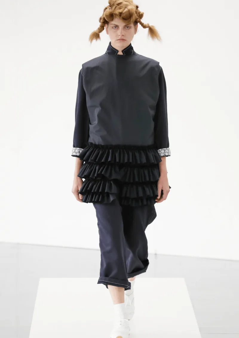 トリココムデギャルソン 2021春夏 LOOK 24