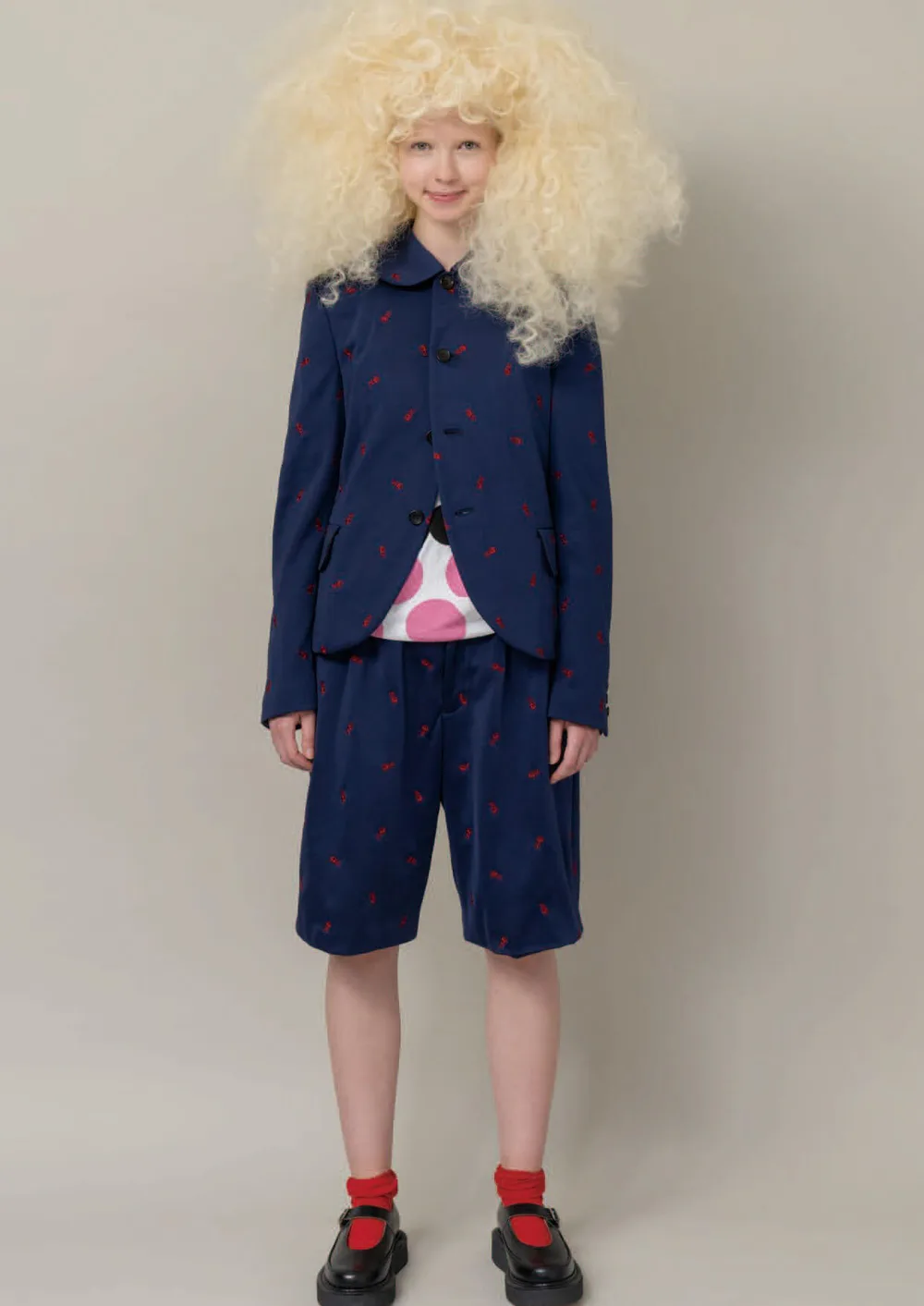 コムデギャルソンガール 2022年秋冬 LOOK 6