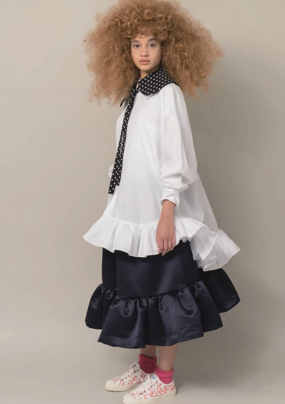 コムデギャルソンガール 2022年秋冬 LOOK 18