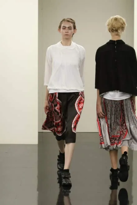 トリココムデギャルソン 2016秋冬 LOOK 46