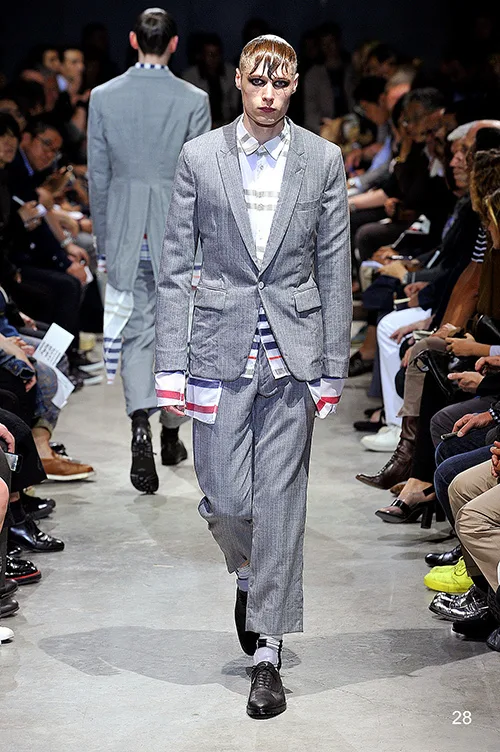 コムデギャルソンオムプリュス 2014春夏 LOOK 28
