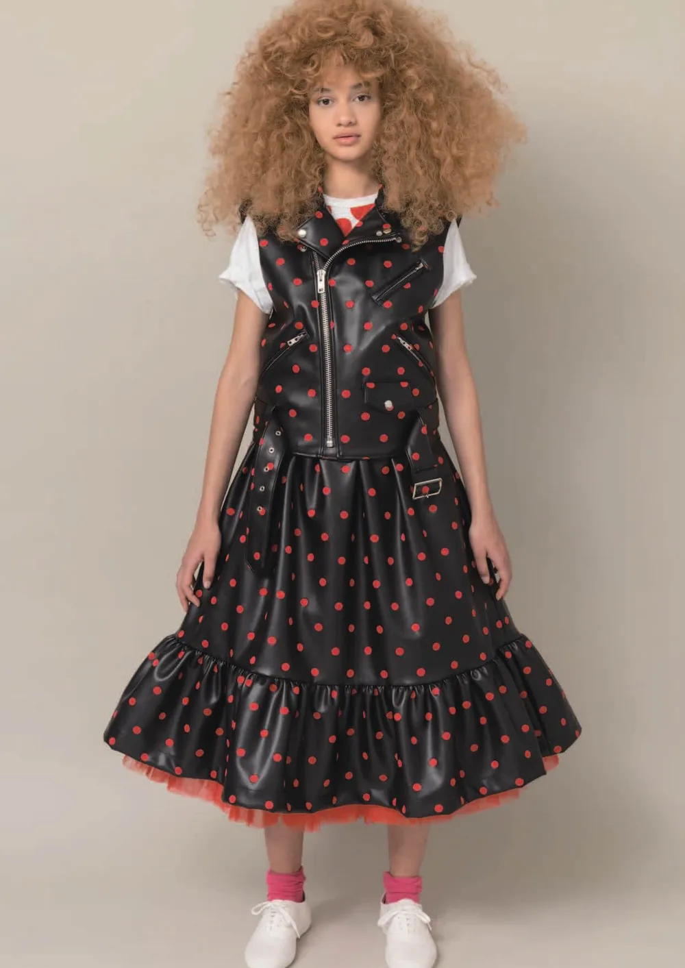 コムデギャルソンガール 2022年秋冬 LOOK 16