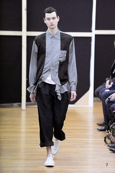 コムデギャルソンシャツ 2014秋冬 LOOK 7