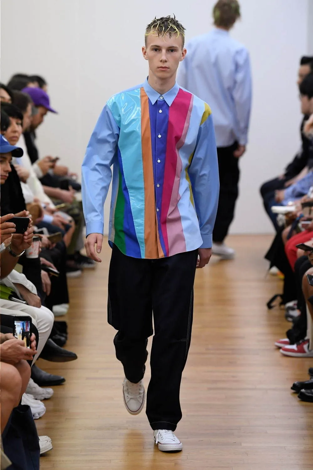 コムデギャルソンシャツ 2020春夏 LOOK 5