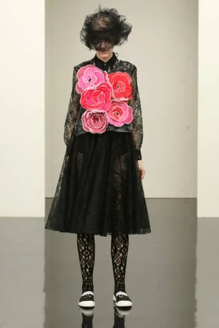 トリココムデギャルソン 2016秋冬 LOOK 48