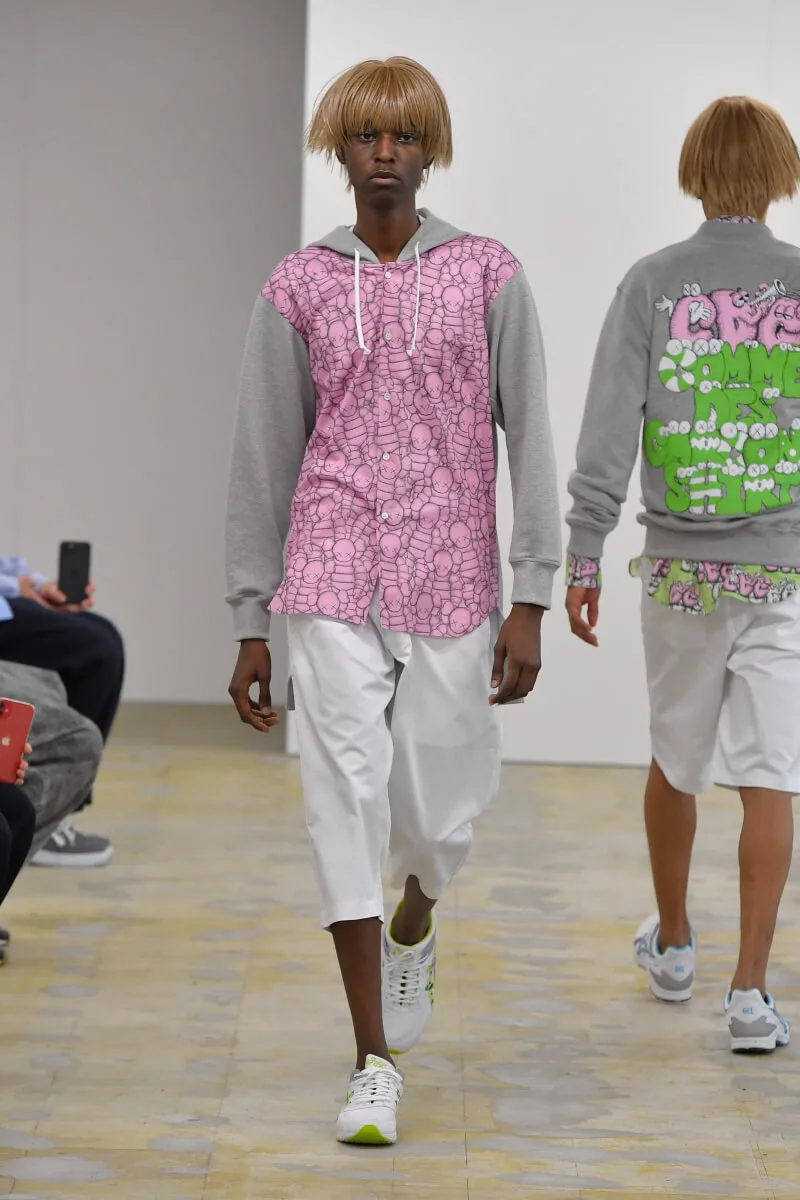 コムデギャルソンシャツ 2021年秋冬 LOOK 12