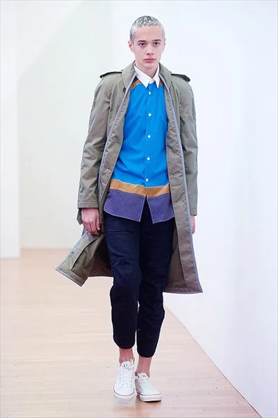 コムデギャルソンシャツ 2017秋冬 LOOK 21