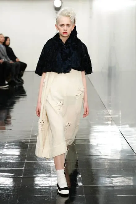 トリココムデギャルソン 2018秋冬 LOOK 4