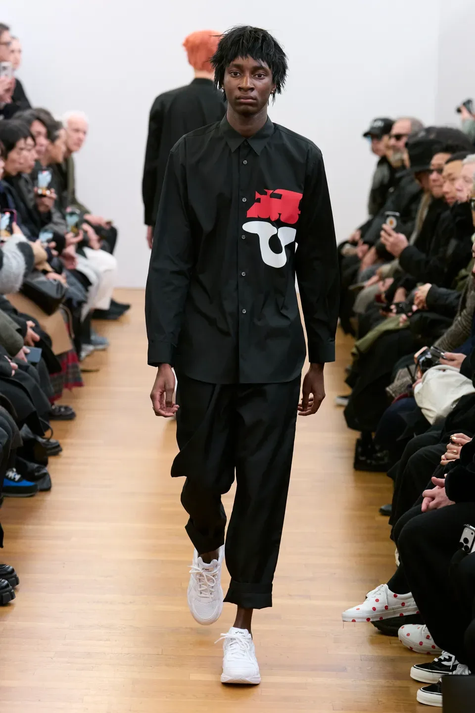 コムデギャルソンシャツ 2026年秋冬 LOOK 13