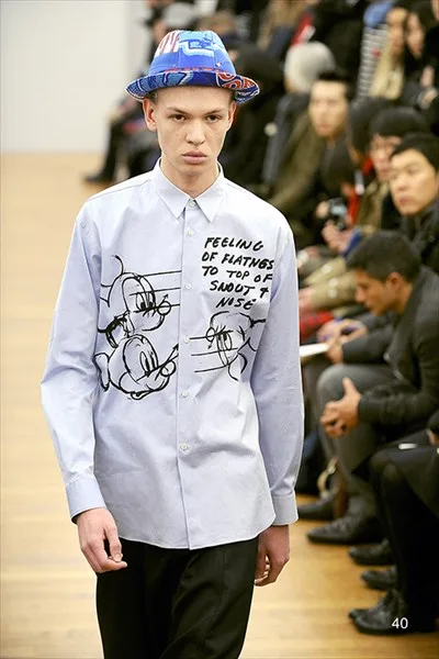 コムデギャルソンシャツ 2013秋冬 LOOK 40