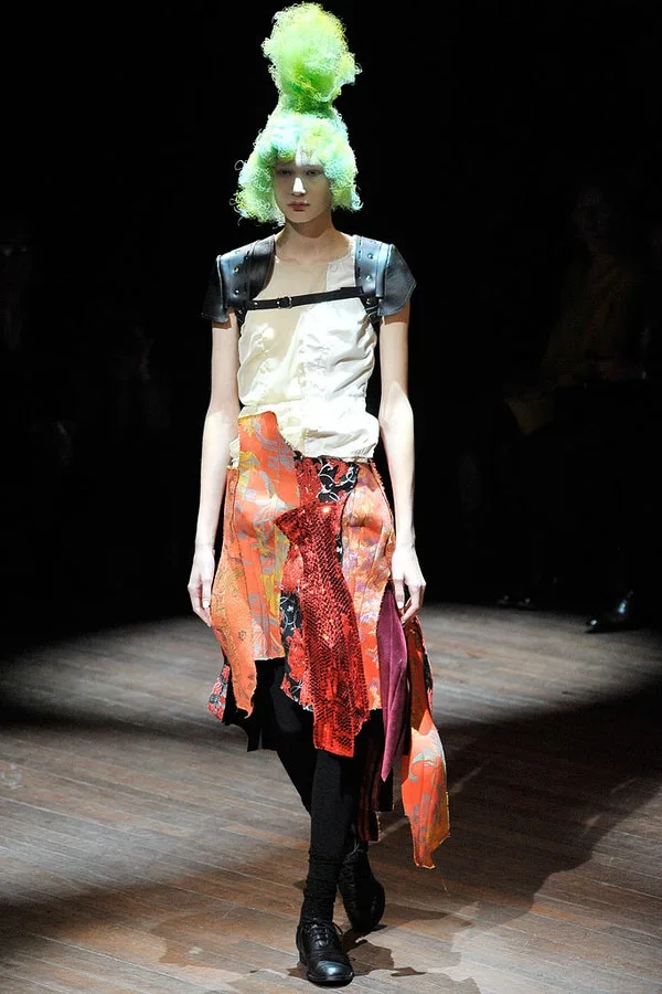 COMME des GARÇONS 2010 SSの同シーズン掲載写真。