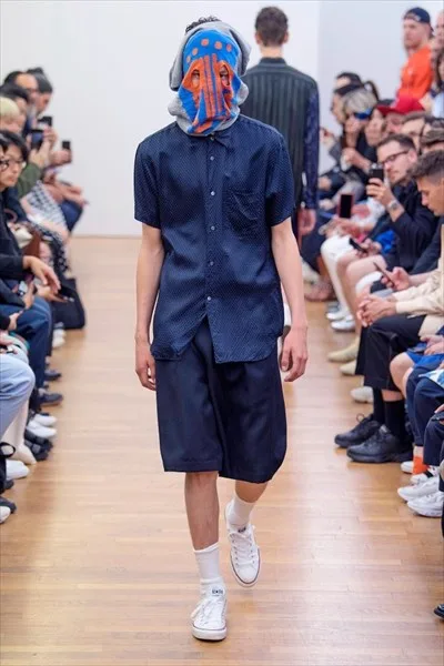 コムデギャルソンシャツ 2019春夏 LOOK 16