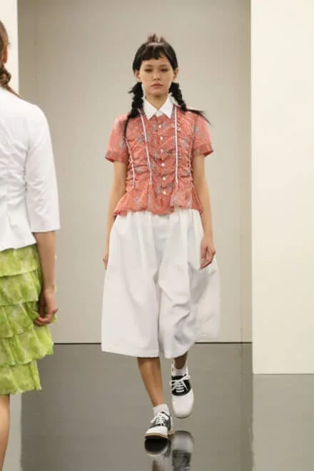 トリココムデギャルソン 2016春夏 LOOK 27