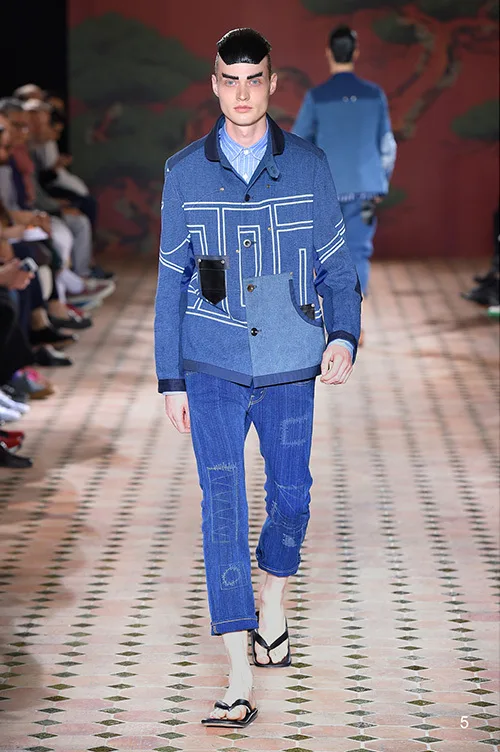 ジュンヤワタナベマン 2015春夏 LOOK 5