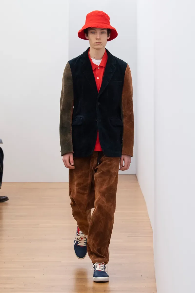 コムデギャルソンシャツ 2023年秋冬 LOOK 12