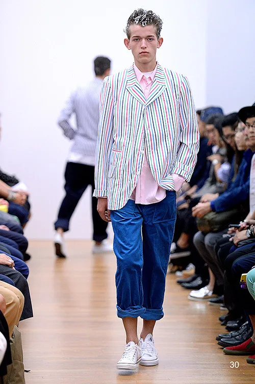 コムデギャルソンシャツ 2015春夏 LOOK 30