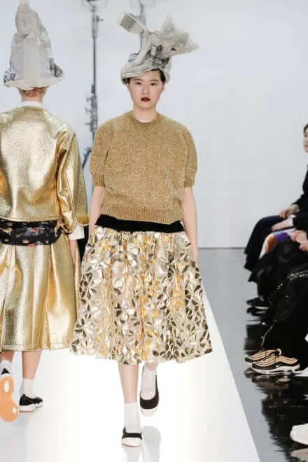 トリココムデギャルソン 2019秋冬 LOOK 7