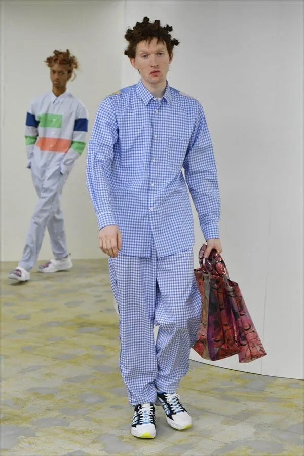 コムデギャルソンシャツ 2021春夏 LOOK 28