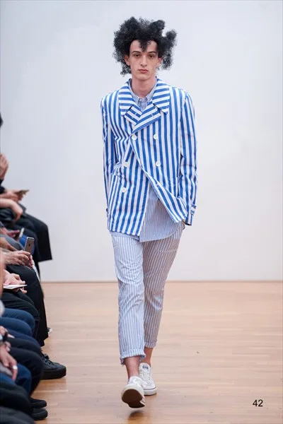コムデギャルソンシャツ 2016春夏 LOOK 42