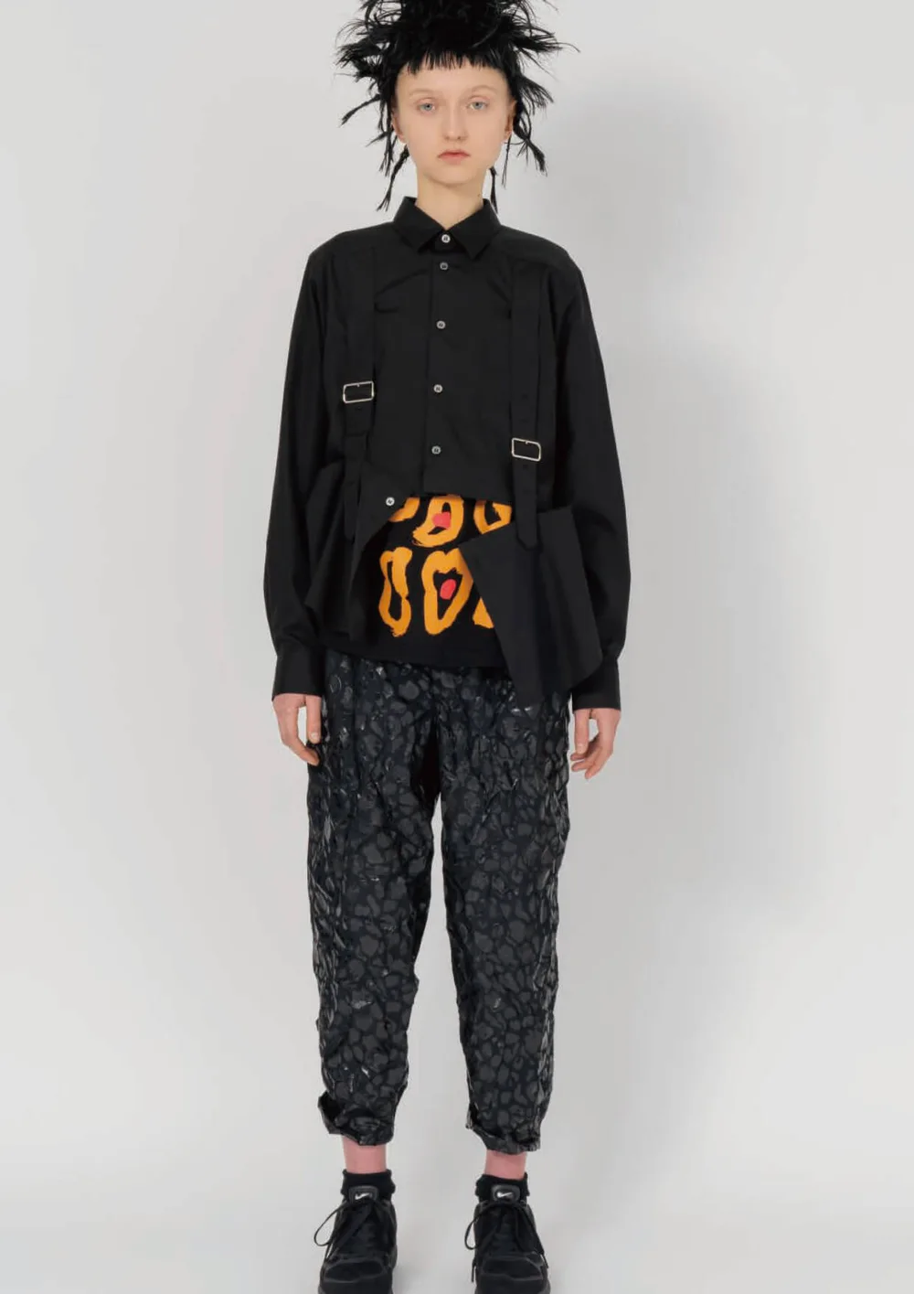 ブラックコムデギャルソン 2021春夏 LOOK 31