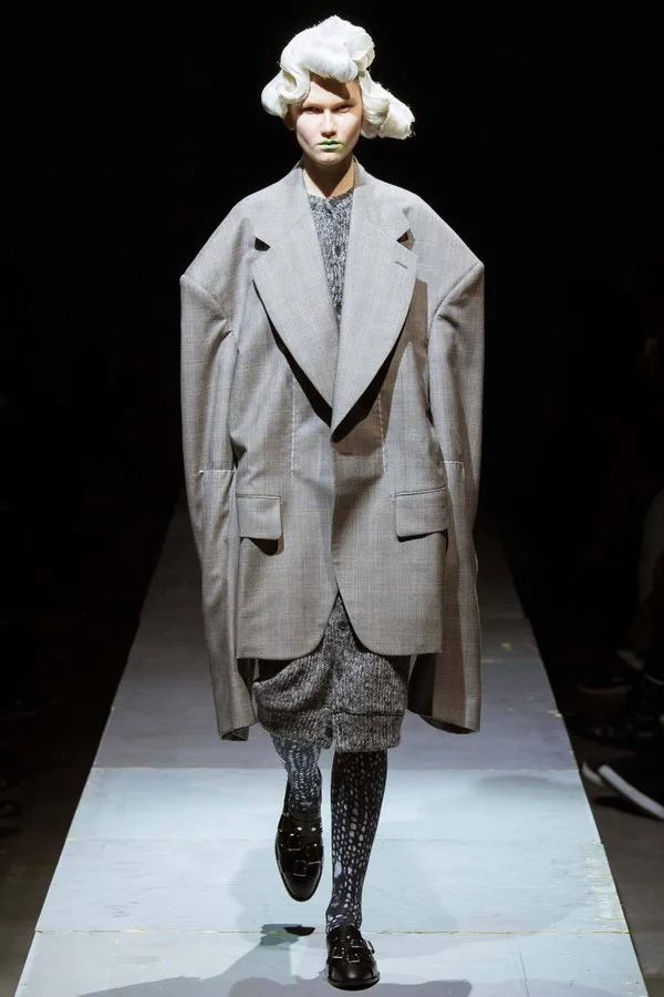 COMME des GARÇONS 2014 AWの同シーズン掲載写真。
