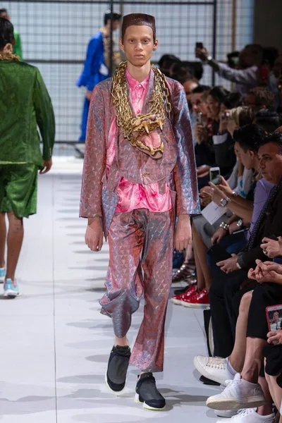 コムデギャルソンオムプリュス 2019春夏 LOOK 35