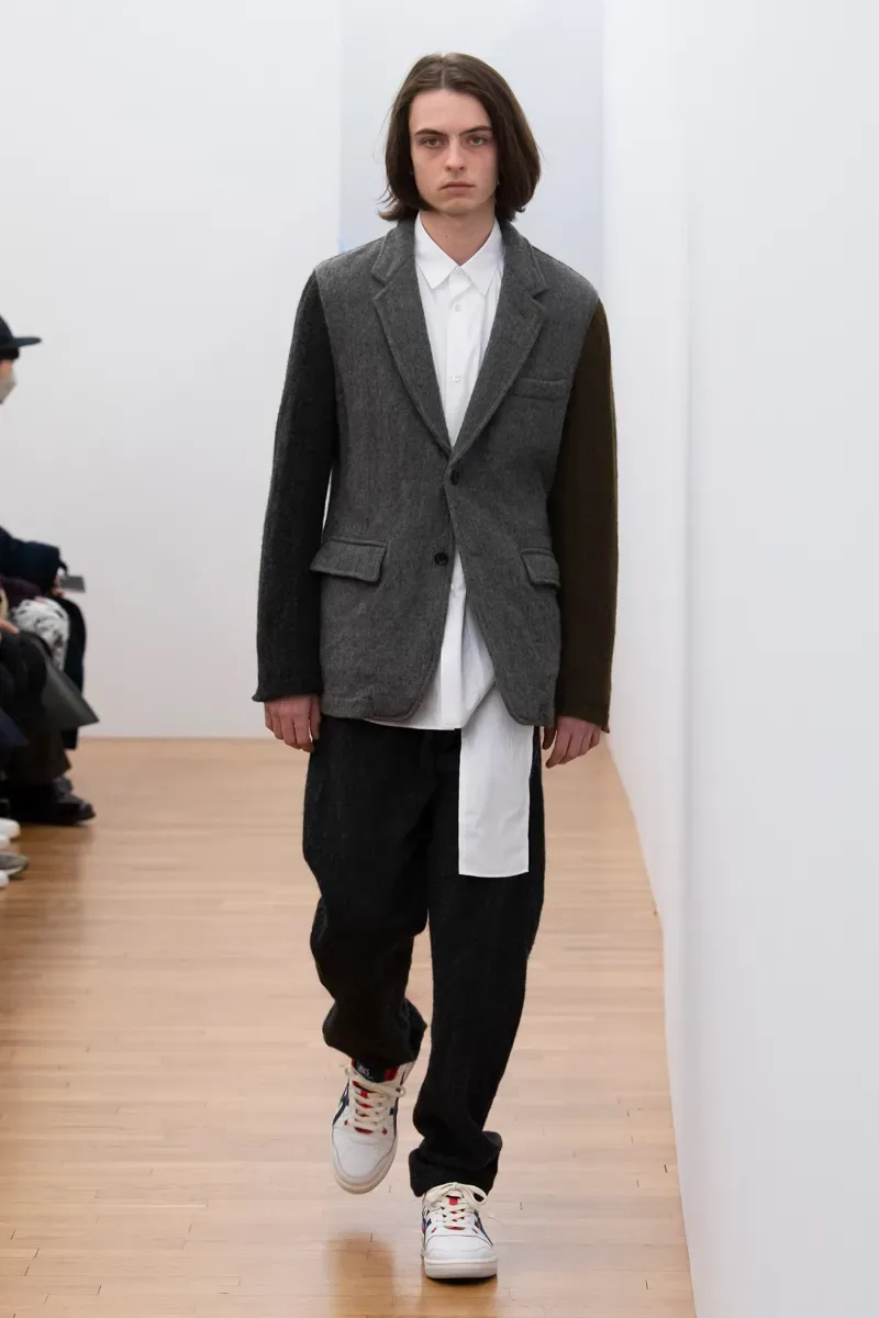 コムデギャルソンシャツ 2023年秋冬 LOOK 21