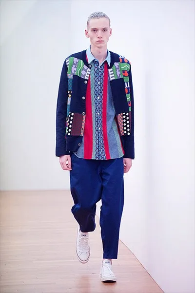 コムデギャルソンシャツ 2017秋冬 LOOK 23