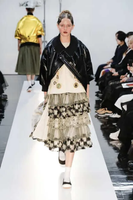 トリココムデギャルソン 2019秋冬 LOOK 2
