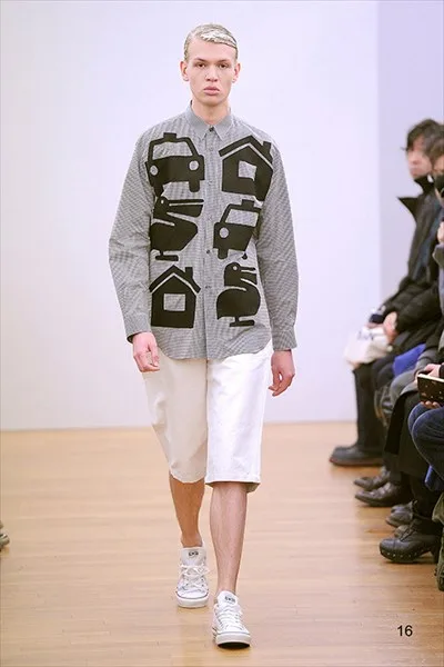 コムデギャルソンシャツ 2013秋冬 LOOK 16