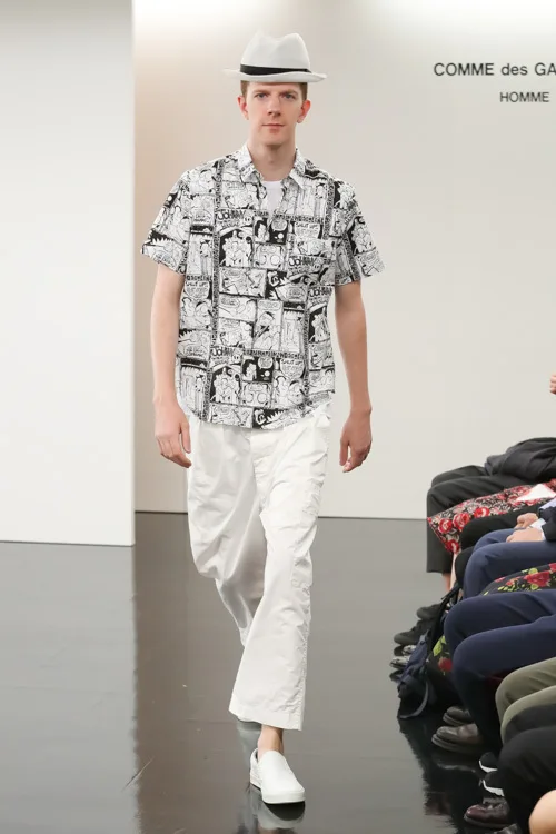 コムデギャルソンオム 2017春夏 LOOK 23