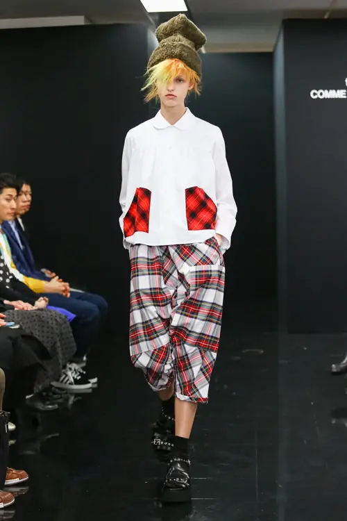 トリコ・コムデギャルソン 2013年秋冬 LOOK 14