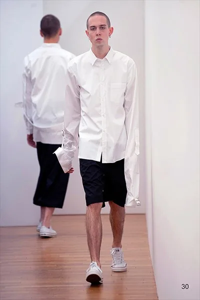 コムデギャルソンシャツ 2017春夏 LOOK 30