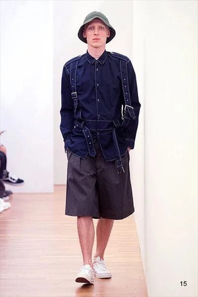 コムデギャルソンシャツ 2017春夏 LOOK 15