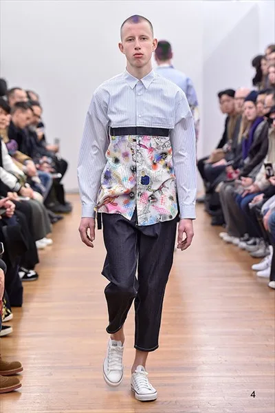 コムデギャルソンシャツ 2016秋冬 LOOK 4