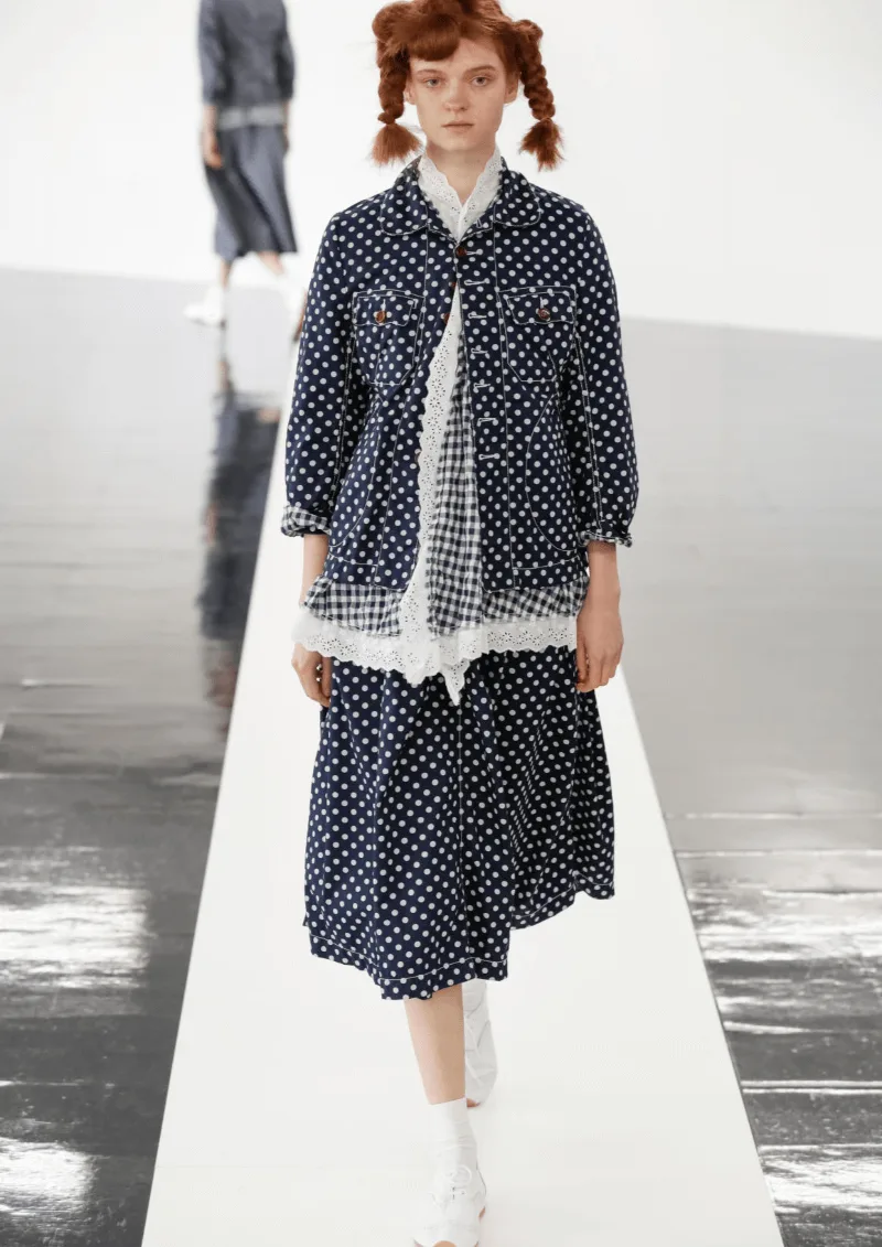 トリココムデギャルソン 2021春夏 LOOK 50