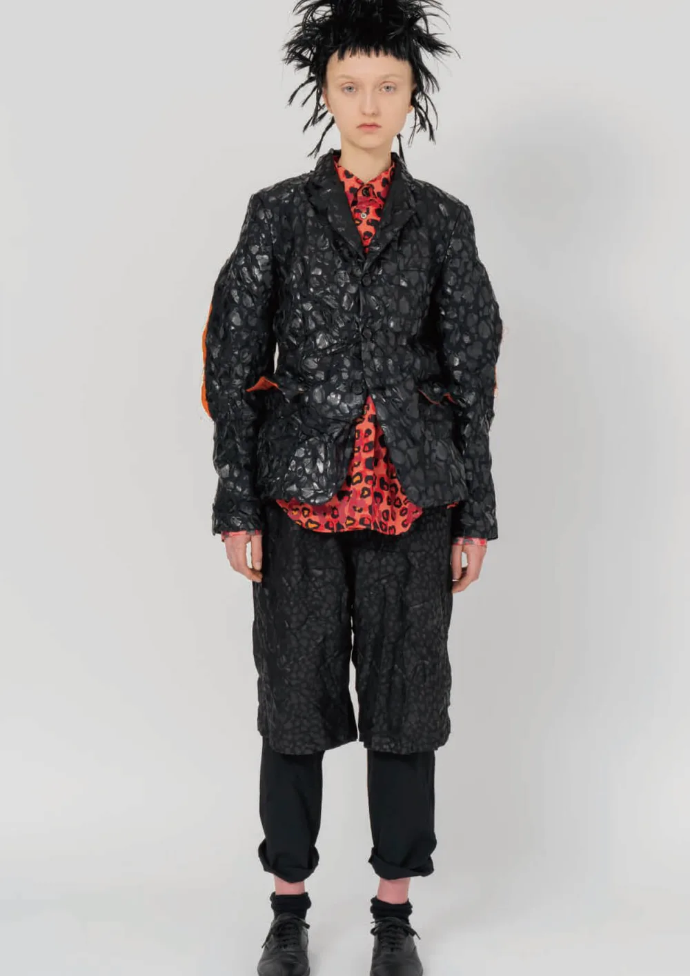 ブラックコムデギャルソン 2021春夏 LOOK 17