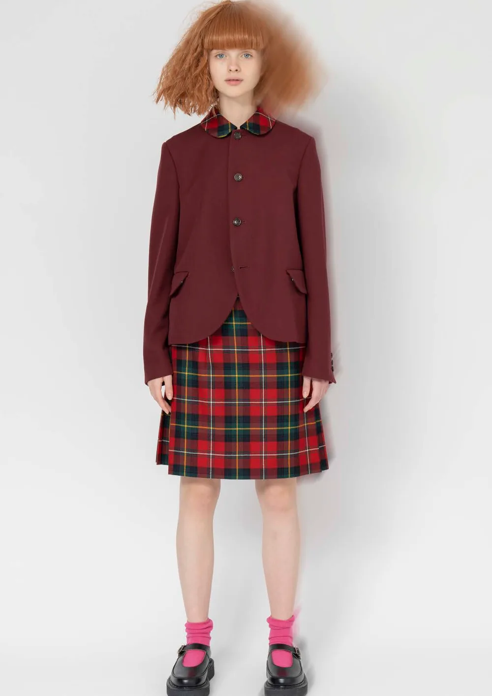 コムデギャルソンガール 2023年秋冬 LOOK 17