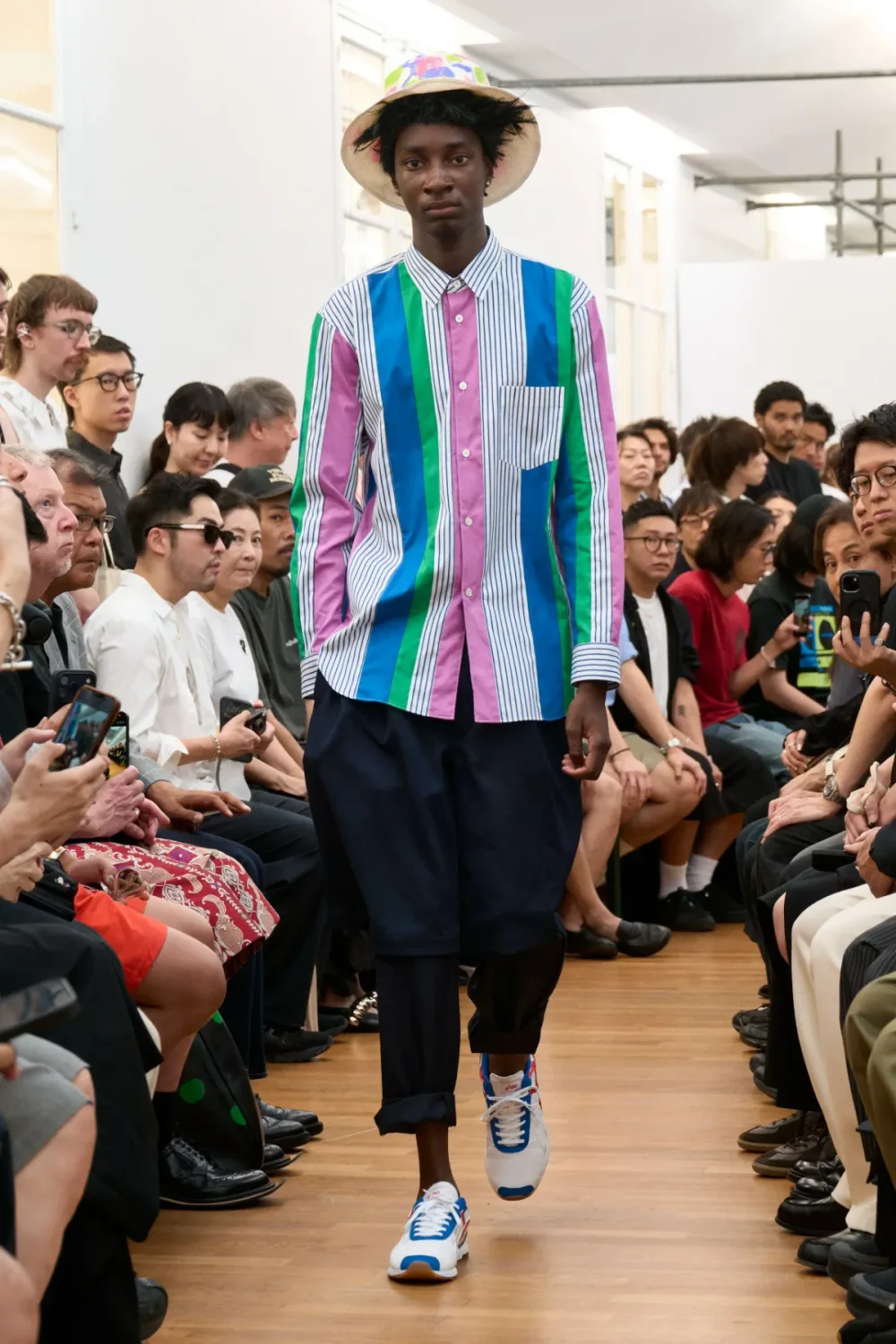 コムデギャルソンシャツ 2027年春夏 LOOK 7