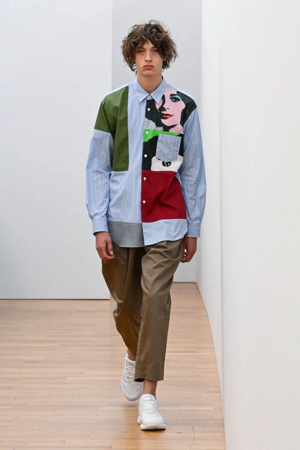 コムデギャルソンシャツ 2024年春夏 LOOK 2