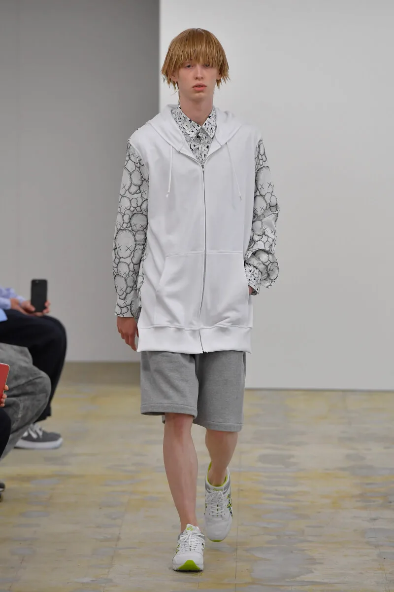 コムデギャルソンシャツ 2021年秋冬 LOOK 10