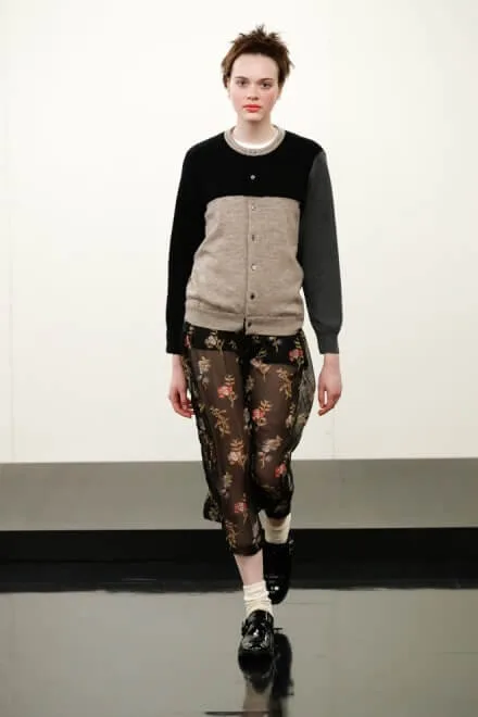 トリココムデギャルソン 2017秋冬 LOOK 33